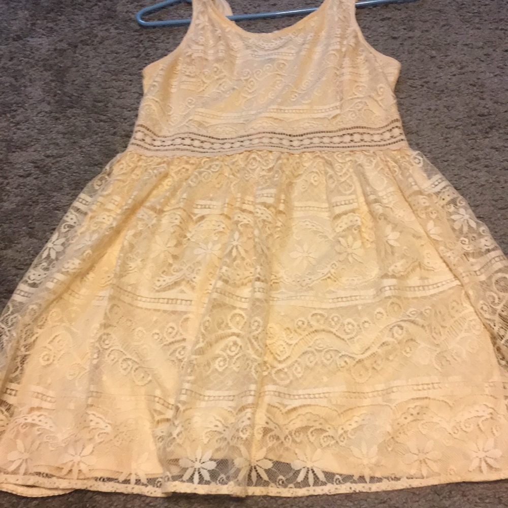 Cream summer dress